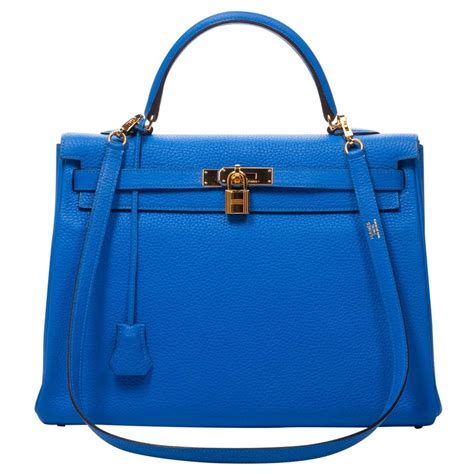 hermes kelly blau|hermes kelly bag review.